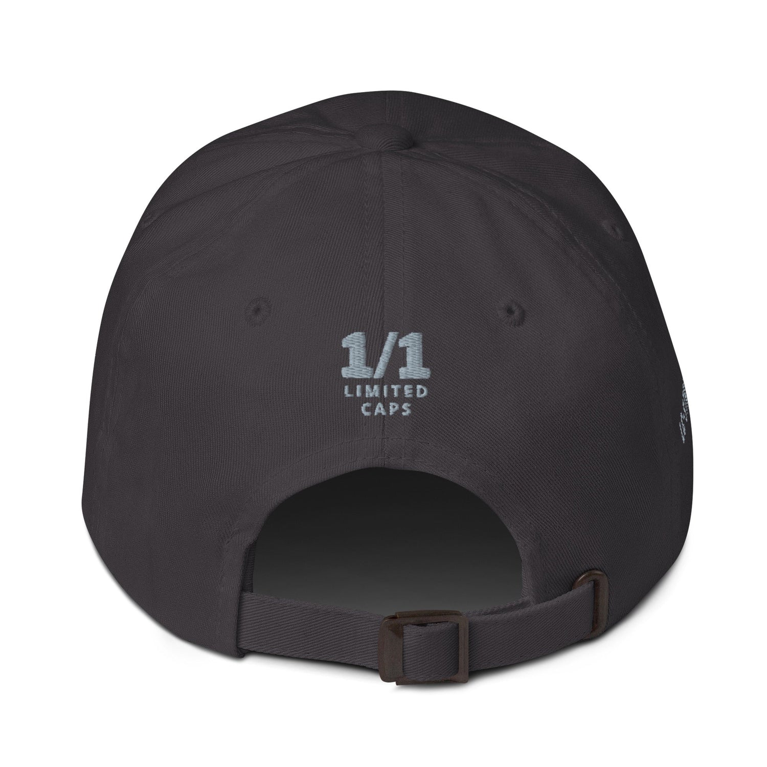 dark grey caps