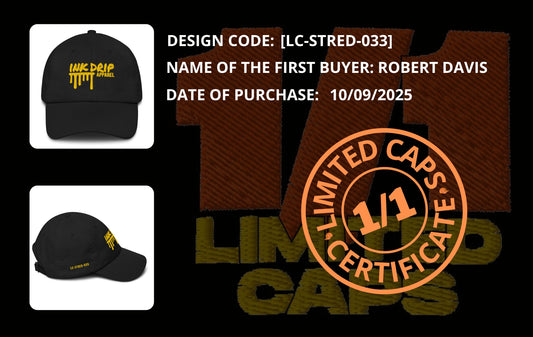 CAP DATA AND CERTIFICATE [LC-STRED-033]