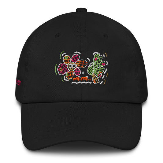 Flower urbanr Art Cap – Embroidered One Edition | "limited caps" [LC-STRFL-091]