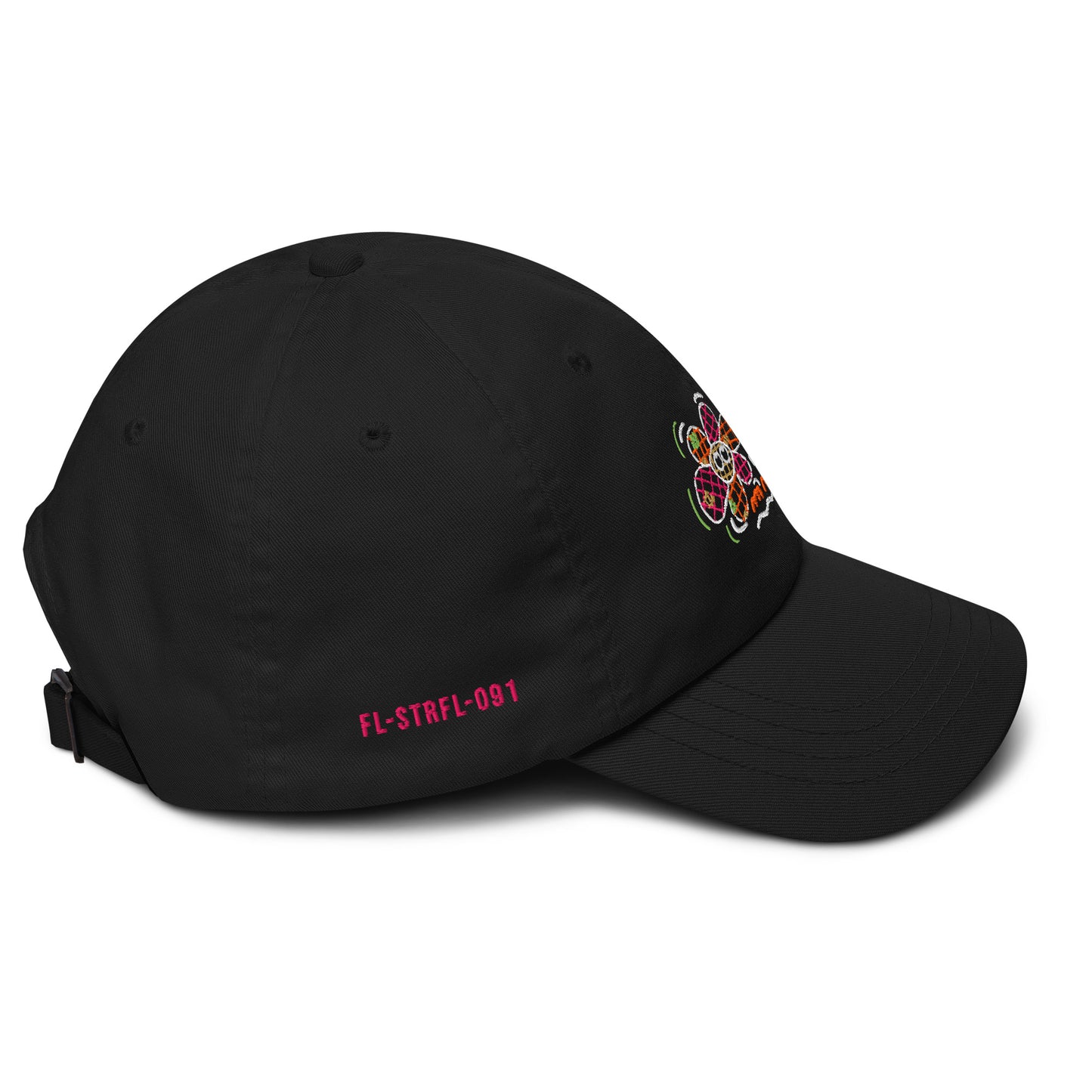 Flower urbanr Art Cap – Embroidered One Edition | "limited caps" [LC-STRFL-091]