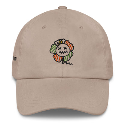 Flower Streetwear Art Cap – Embroidered One Edition | "limited caps" [LC-STRFL-090]