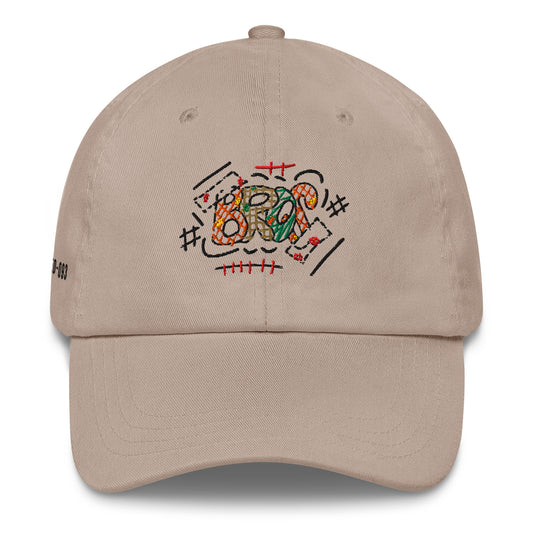 BROS Urban art cap – Embroidered one of one Edition | "limited caps" [LC-STRED-093]